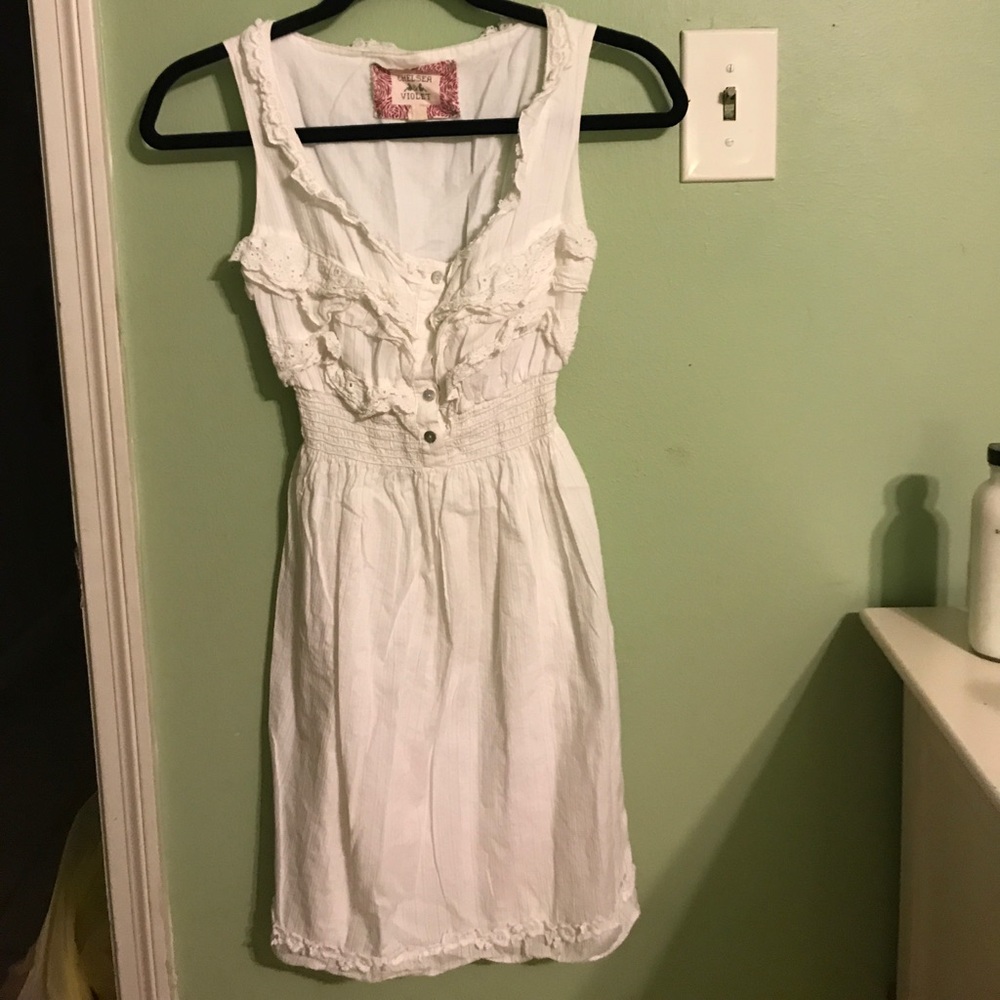 Chelsea and violet white Sundress